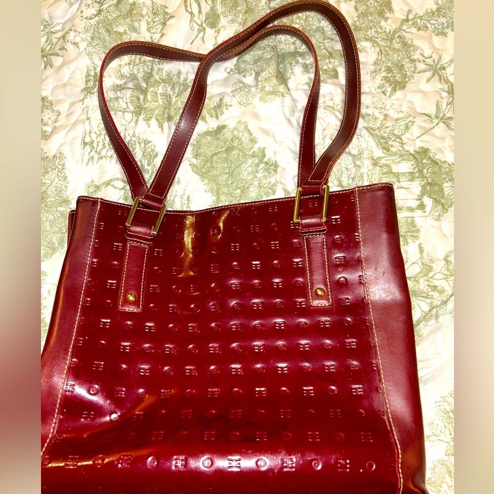 Gently Used Arcadia Patent Leather Tote